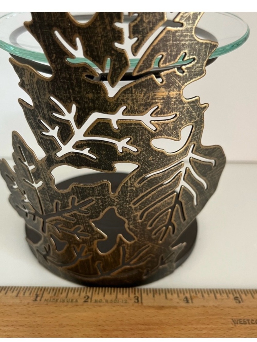 RETIRED PartyLite P90804 - Joy of Autumn Leaf Cut Fragrance Warmer - NWT - Picture 13 of 13